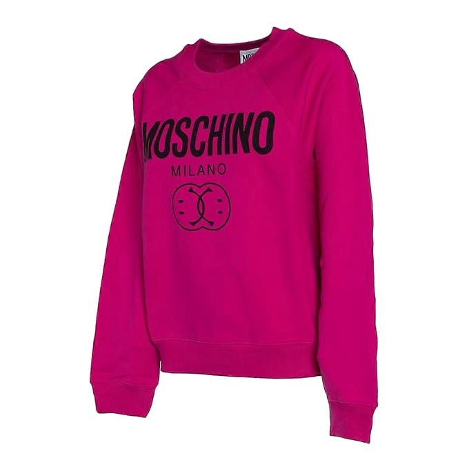 Moschino Heren Milano Trui (Roze)