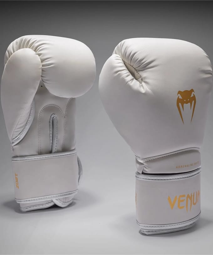 Venum Contender 1.5 Bokshandschoenen Ivory Gold - 12 OZ