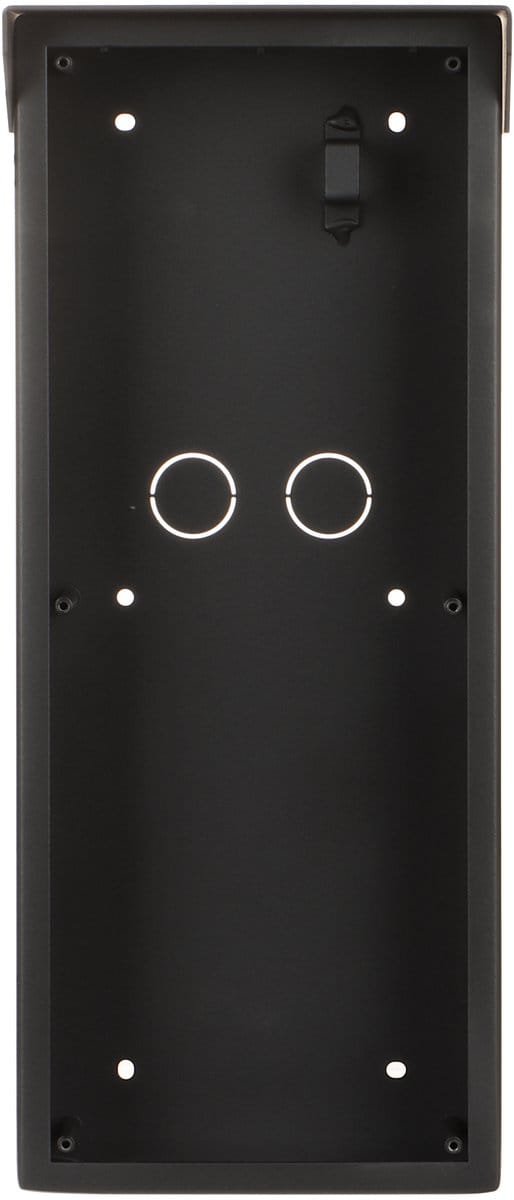 Dahua VTO4202FB-x Serie - Opbouwbehuizing - Drie Modules - Aluminium - Zwart