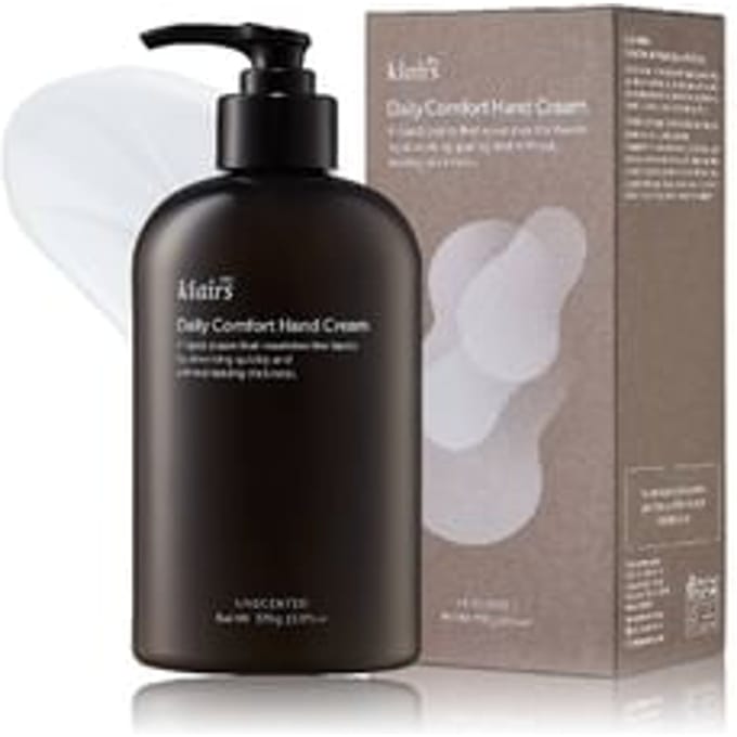Lieve, Klairs, Dagelijkse Comfort Handcrème, Geurloos, 13,05 oz (370 gr) black