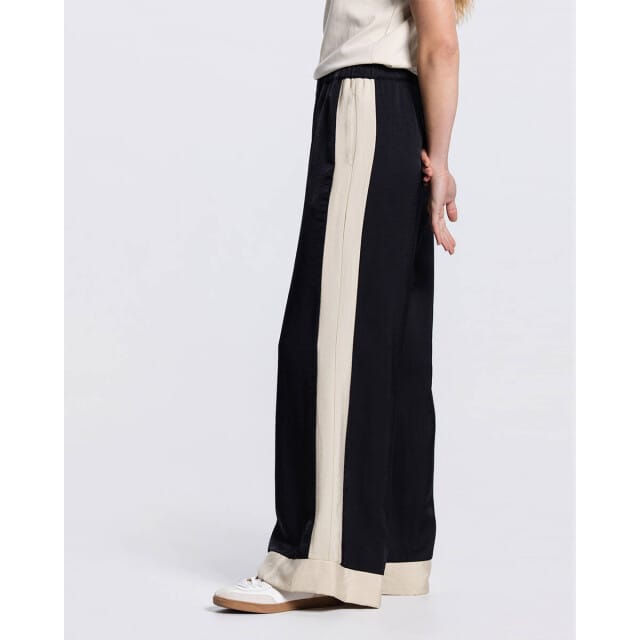 Jansen Amsterdam Olene Broek Cb 422 Color Block Elastic Waist Broeken Dames - Multi - Maat 38