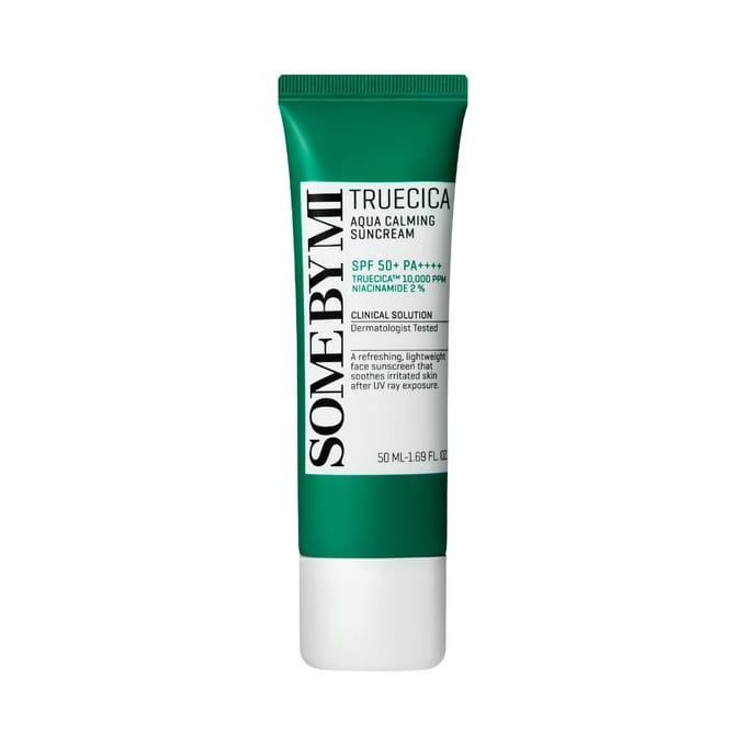 SOME BY MI Truecica Aqua Kalmerende Zonnebrandcrème 50ml AUTHENTIEKE WINKEL gray