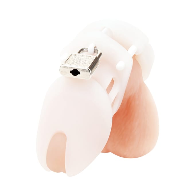 Blueline – Siliconen Chastity Cage