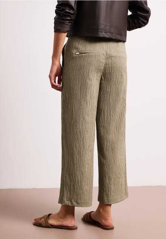 Gevormde 7/8 broek Wide Legs