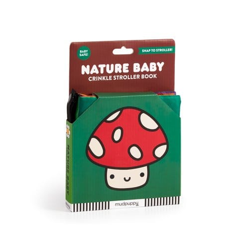 Nature Baby Crinkle Fabric Stroller Book - Mudpuppy