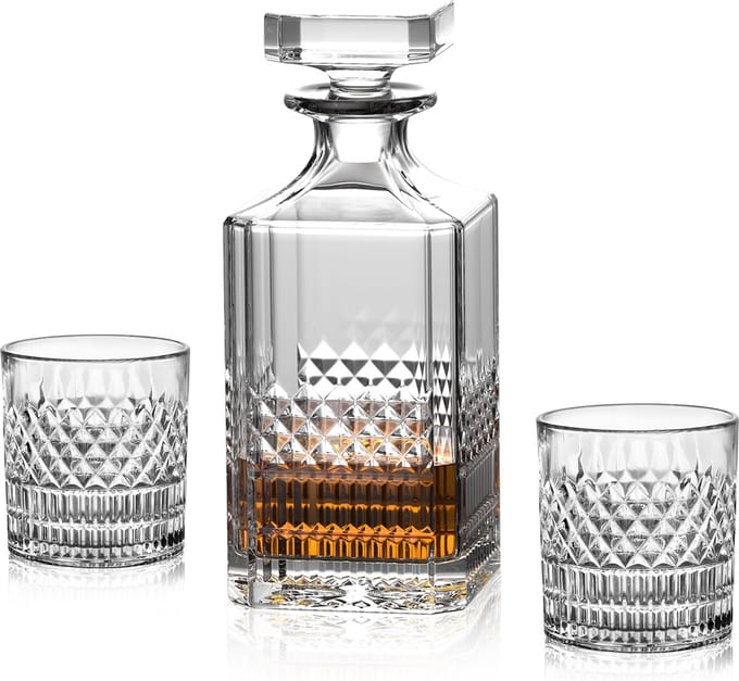 Salt&Pepper - Whiskyset - Vintage 3-delig - Bond