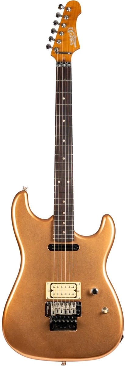 JET JS-700 CPR HS S-style Elektrische Gitaar HS Wilkinson Double Locking Tremolo Koper