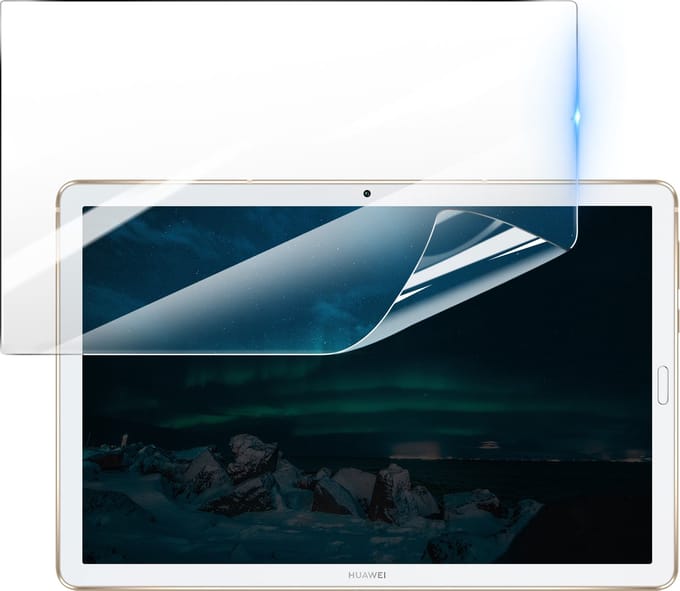 3mk, Geschikt voor Huawei MediaPad M6 10.8, Schokbestendige Hydrogel Screenprotector, Transparant