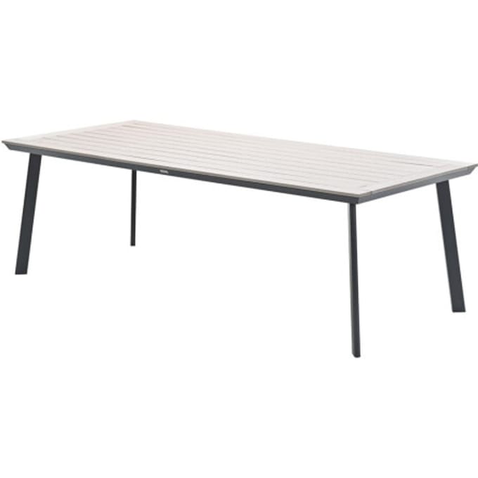 Garden Impressions Vigo tafel 230x100 cm carbon black -light teak vironwood