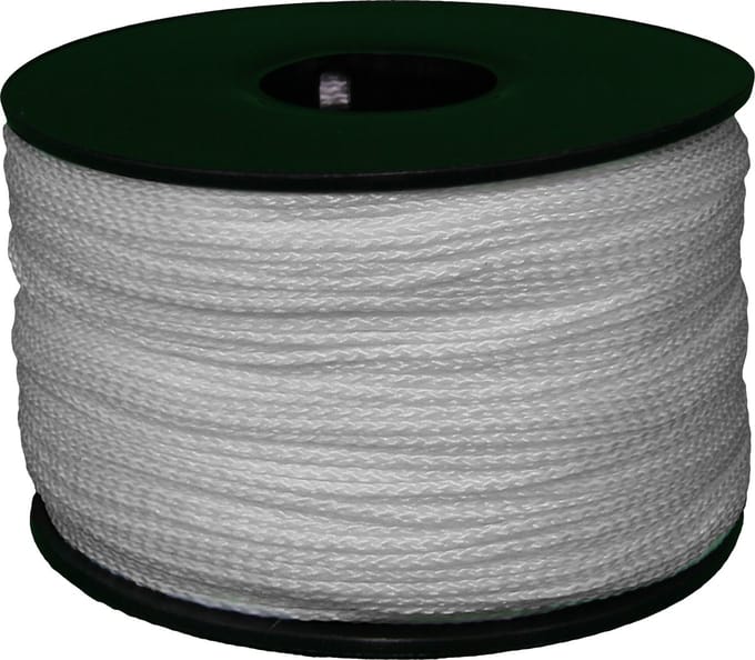 Terpo Nylonkoord gevlochten wit 2mm