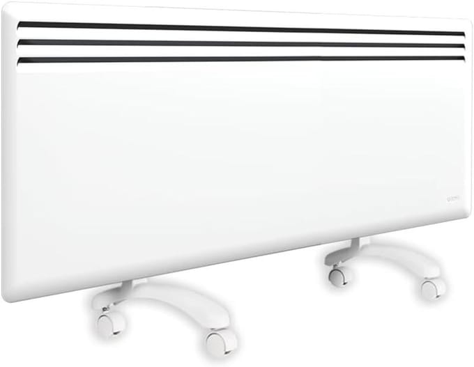 Elektrische radiator - Convector verwarming - Ruimte verwarmen - Intelligente thermostaat - 1500 Watt - Wit