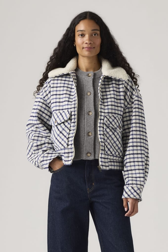 Levi's Shrunken '90s Wool Trucker Jacket Taglia: S | Giacche invernali Outlet | Donna