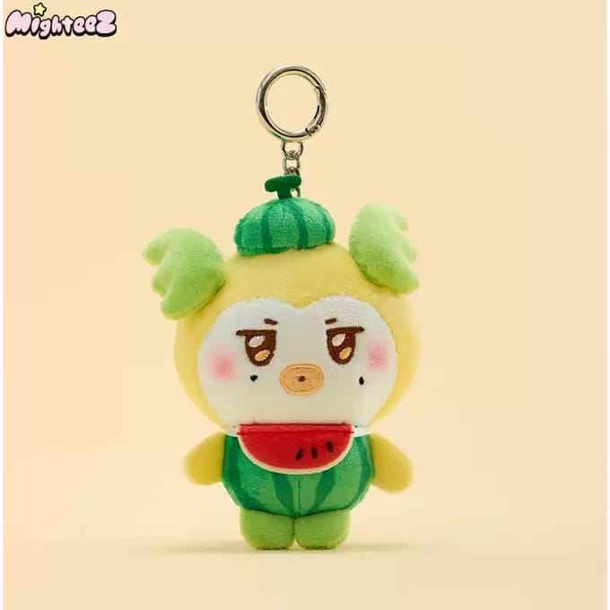 ATEEZ - [MIGHTEEZ FRUIT FAIRY] Pluche Sleutelhanger MINGI beige