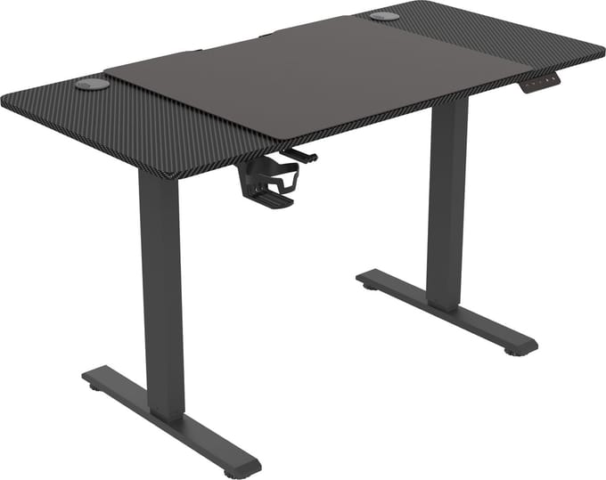 VDD - Gaming bureau - computertafel - hoogte verstelbaar - elektrisch - 120 x 60 cm
