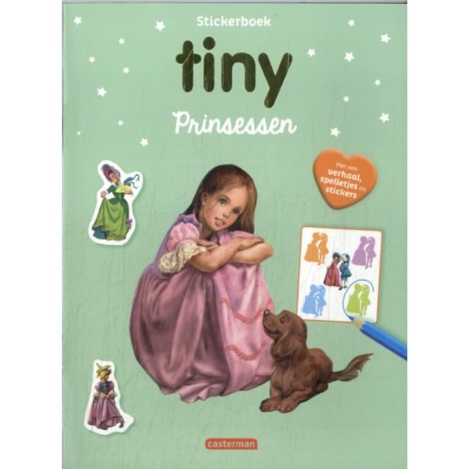 Prinsessen - Tiny Stickerboek - Gijs Haag