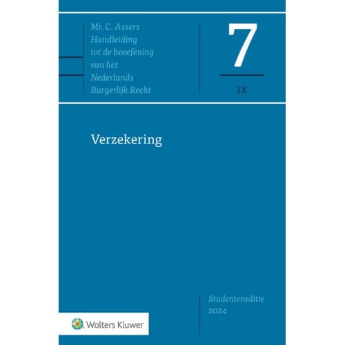 Asser 7-Ix Verzekering - Studenteneditie - 2024