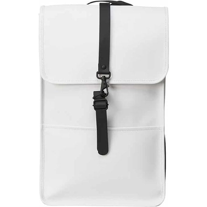 Rains - Backpack - Off White - Unisex - One Size