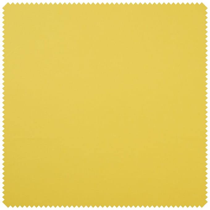 Katoenen stof "Uni" - Pastel-Geel