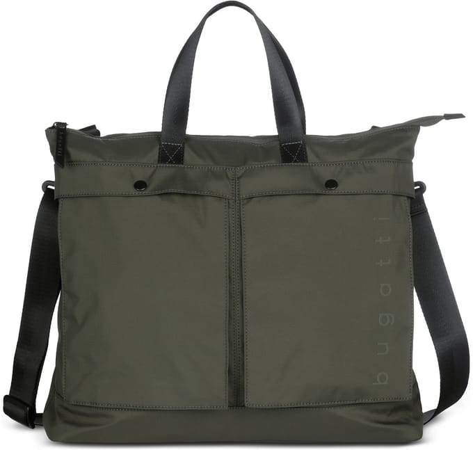 bugatti business tas met laptopvak Legere Briefcase Olive olijfgroen