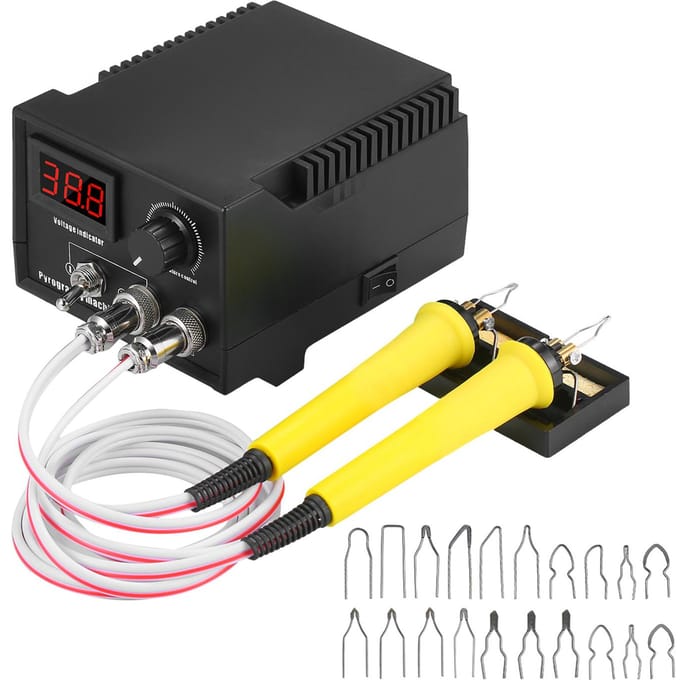 60W 110V 29PCS Houtkachel Houtgestookte Tool Kit Verstelbare 0 celsius -800 celsius Digitale Display houtverbranding EU Plug Combo 4
