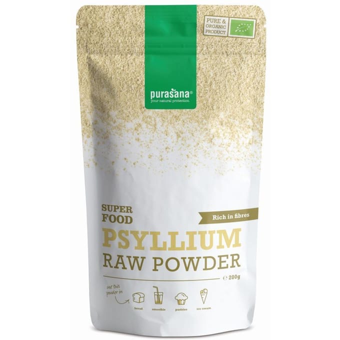 Purasana Psyllium poeder/poudre vegan bio (200g)