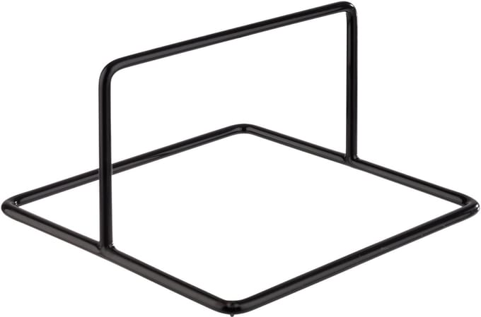 APS Buffetstander SQUARE, 120 x 120 x 70 mm, zwart