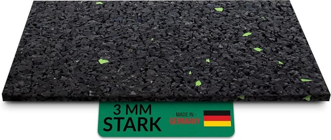 144 Stuks Terraspads Rubbergranulaat 3 mm voor Terrasbouw en Tegeldragers