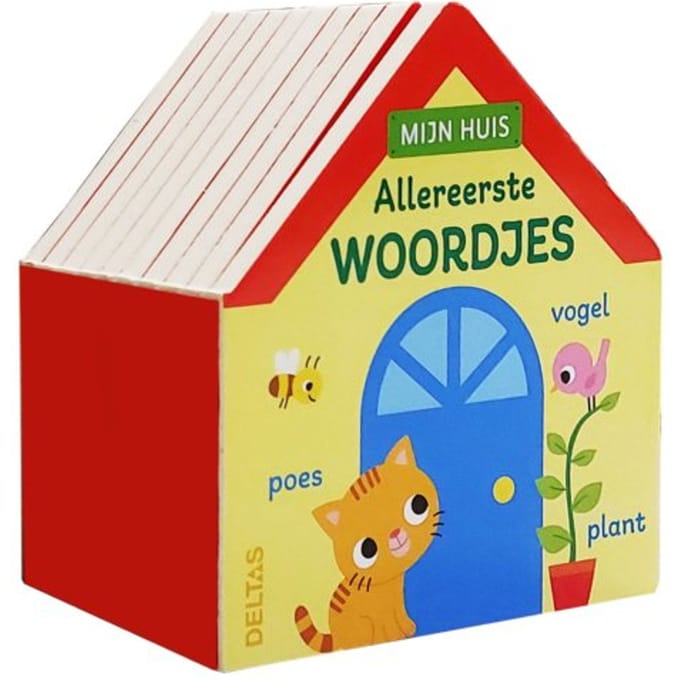 Allereerste woordjes Mijn huis Kartonboekjes