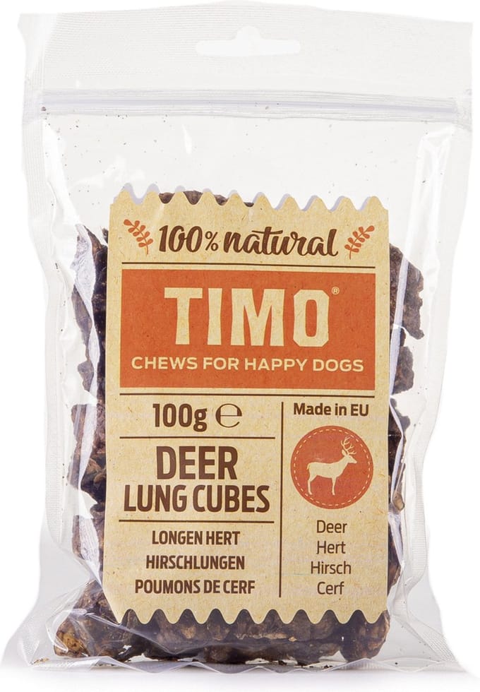 Timo Longen - Hondensnacks - Hert 100 g