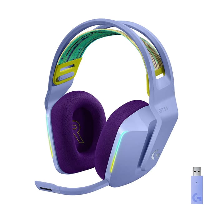 Logitech G733 LIGHTSPEED - Draadloze Gaming Headset - PS5/PS4 & PC - Lila