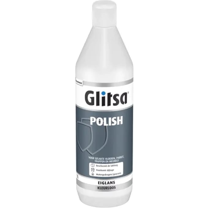 Glitsa Vloerpolish - Zijdeglans - Blank - 1 Liter