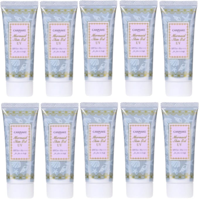 CANMAKE - Mermaid Skin Gel (10ea) Set - 01 Clear