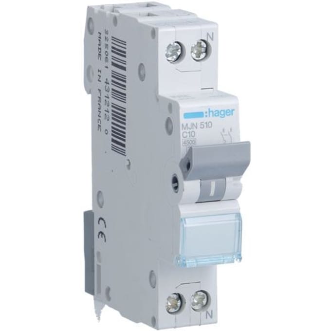 Hager MJN Stroomonderbreker - MJN510 - E2ZS6