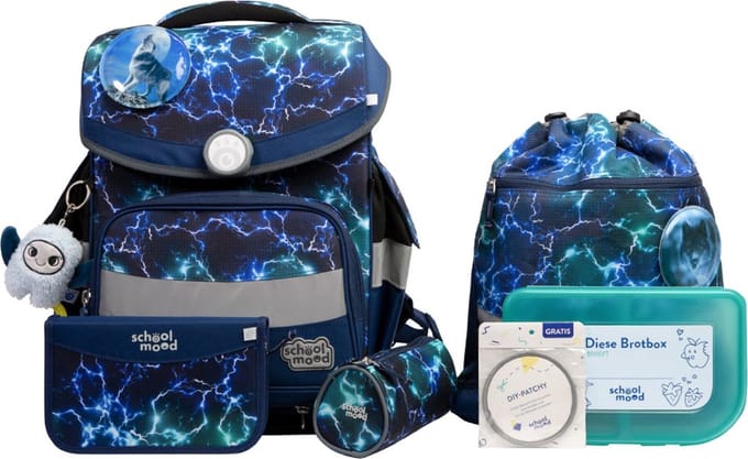 School-Mood Timeless Pro Schooltas set 7-delig