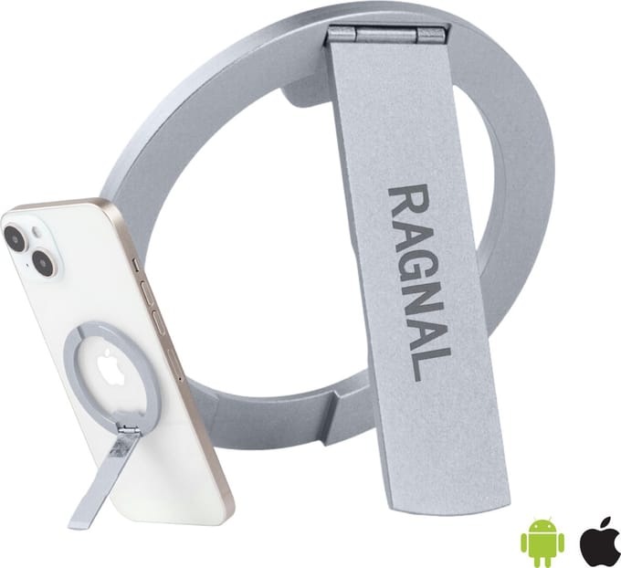 Ragnal - Magnetische telefoonhouder - 360 graden draaibaar - Compact ontwerp