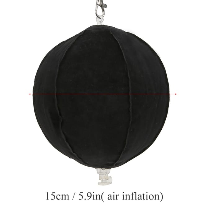 Poste d'entraînement gonflable intelligent en PVC pour la correction de la posture de swing de golf black