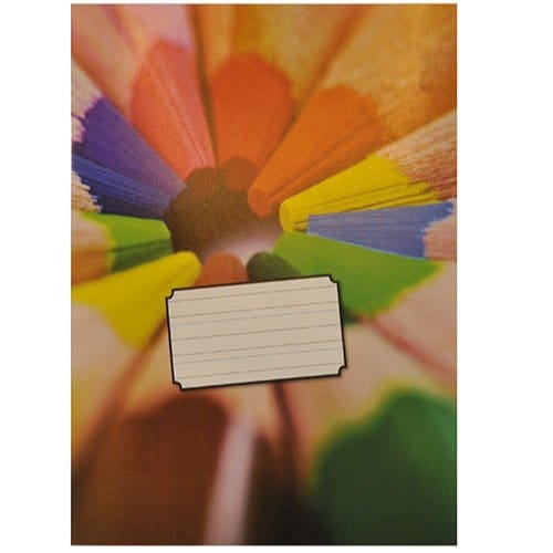 Kangaro schrift - A5 - lijn 6-3-6 - 36 pagina's - 80 grams - assorti