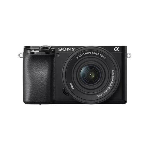 Sony A6100 + 16-50mm lens - APS-C Systeemcamera - Zwart
