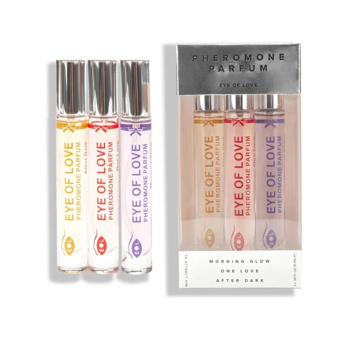 Oog van Liefde - Parfuumset met Feromonen 3x10ml Voor Vrouwen Trek Hem Aan