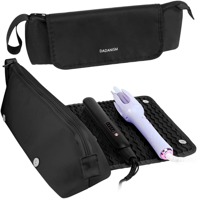 Dailygoods - Draagbare Kapperskit met Hittebestendige Mat