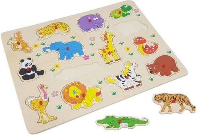 Playwood Houten Puzzel Jungle Groot