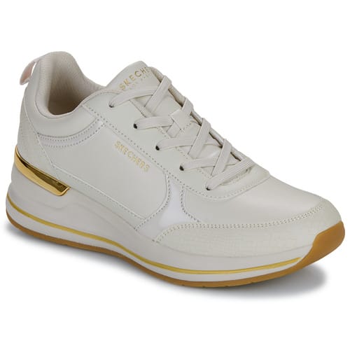 Skechers Skechers Billion 2 Fine Shine Wedge Sneakers beige