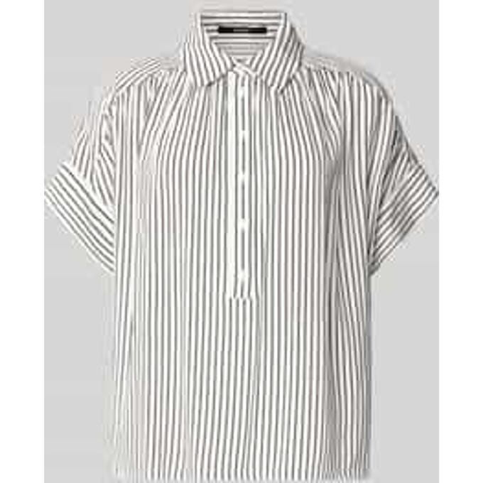 relaxed fit blouse van viscose model 'Zafine'