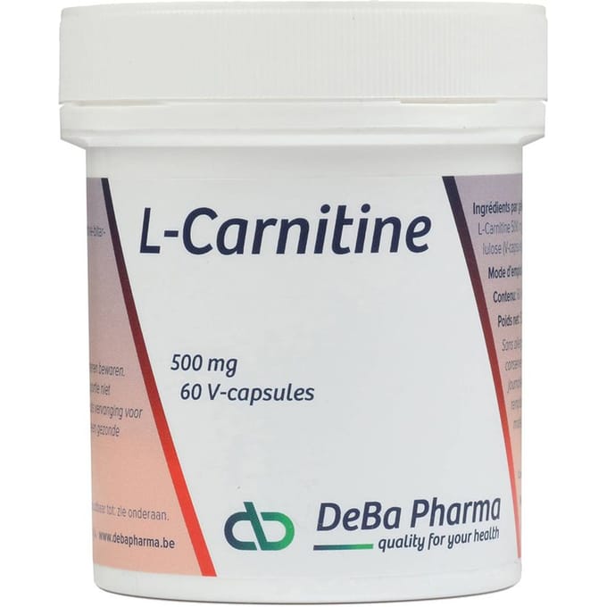 DeBa Pharma L-Carnitine 500mg 60 Capsules