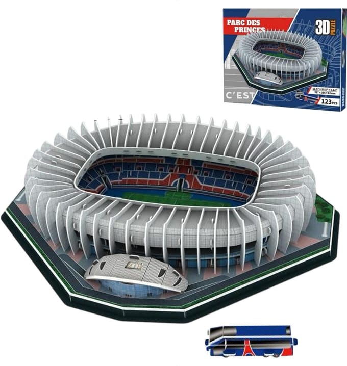 WEBU PSG Parc des Princes - Stadion - 3D puzzel voor volwassenen en kinderen