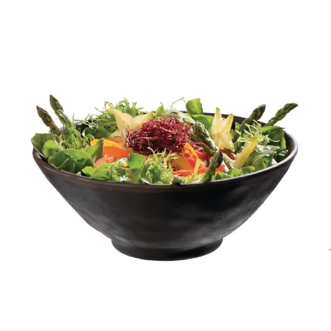 Melamine schaal marone - ø19 x h8 cm