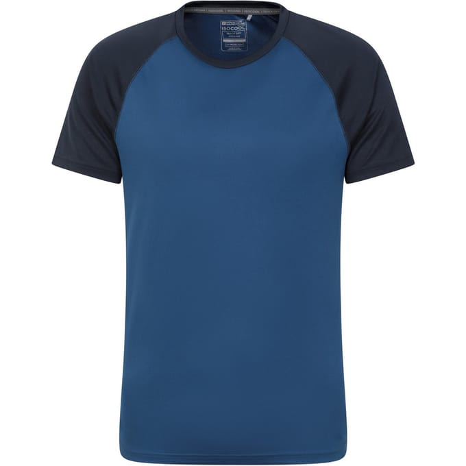 Mountain Warehouse Heren Endurance IsoCool T-Shirt (Kobalt)