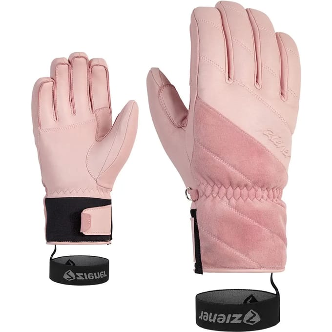 Ziener Kuma As Handschoenen Roze 7 Vrouw