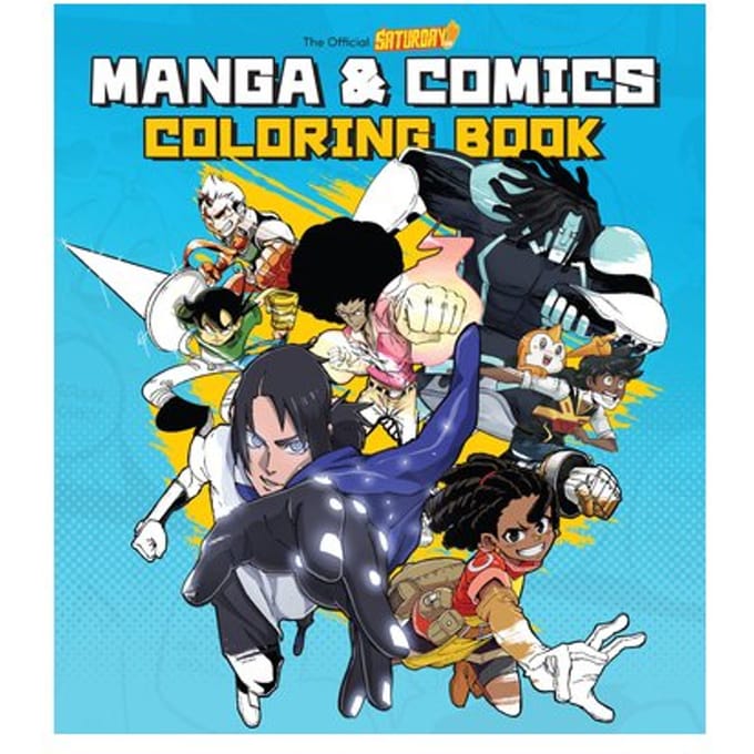 Saturday Am Manga And Comics Coloring Book - Saturday Am / How To - Saturday AM