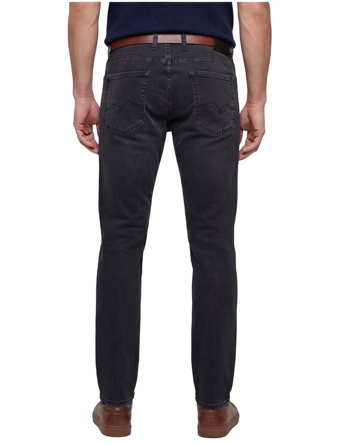 Replay Grover jeans straight fit grijs